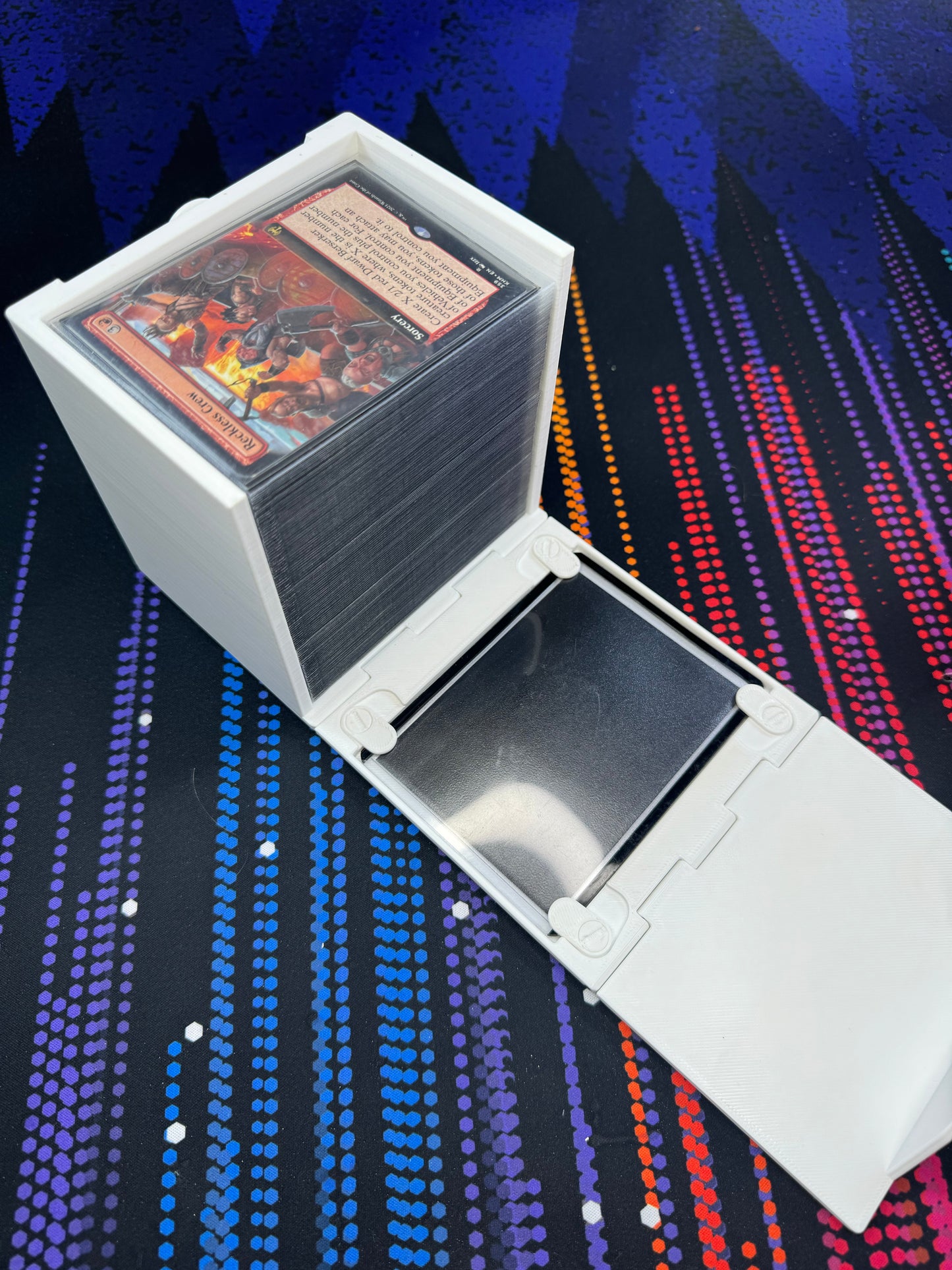 The Fold - Latching Unfolding Deck Box - Holds over 100 Triple Sleeved Cards!