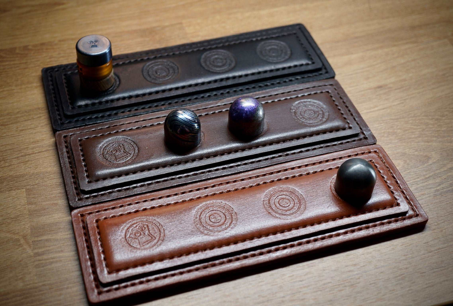 Chill Pill Leather Magnetic Stand