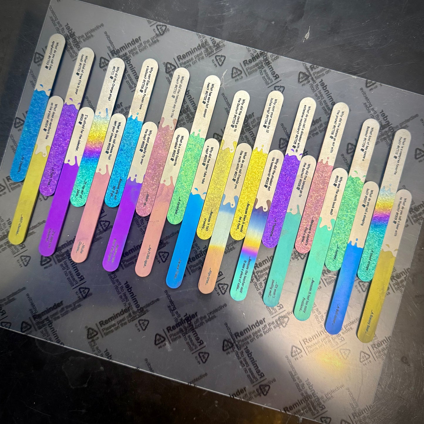 TPS - Titanium Tactical Popsicle Stick - Blind Pack