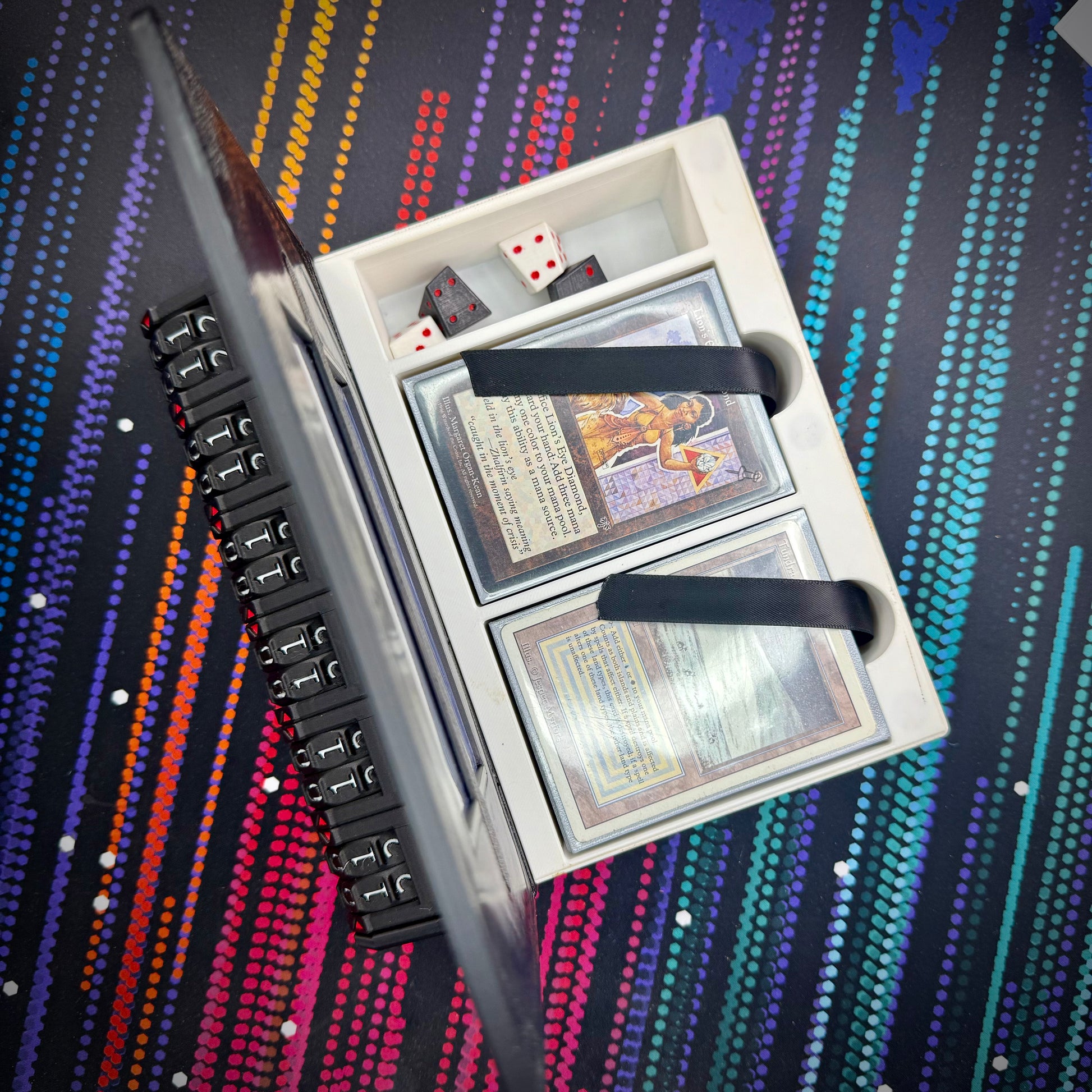 Deck Tome - Commander Book Deck Box - Holds 100 Double Sleeved Cards! Deck Tome - Commander Book Deck Box - Holds 100 Double Sleeved Cards!