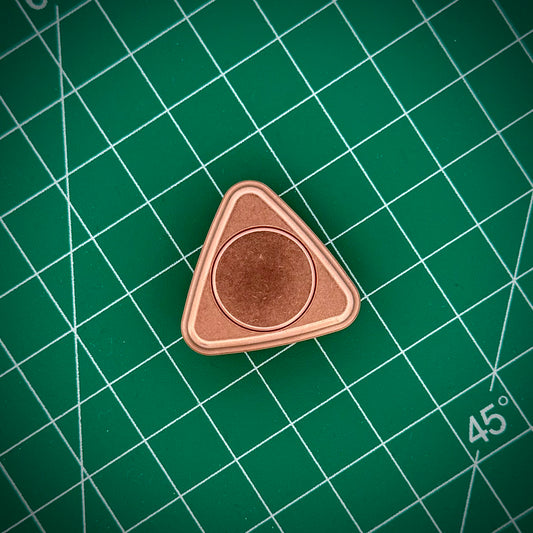 Ispinenkliq - Copper - Haptic Magnetic Rotating Clicking Spinner