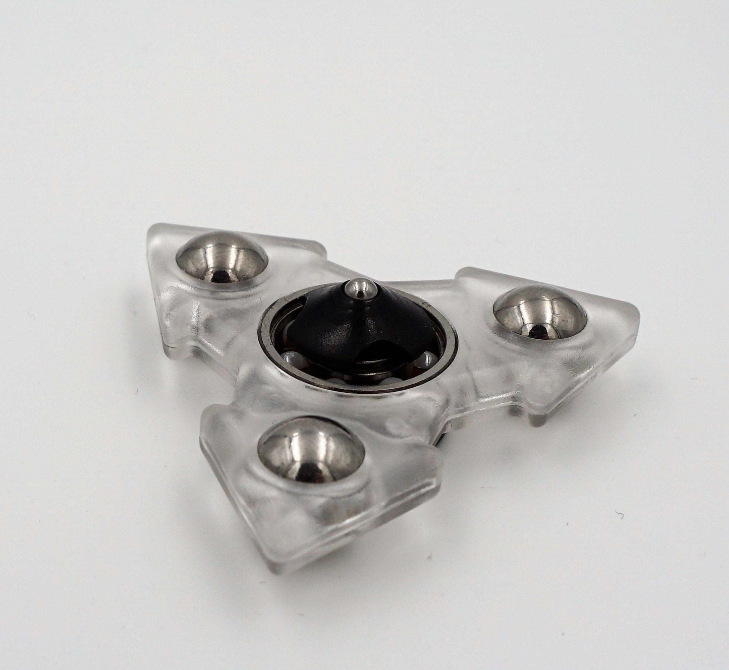 Transparent Navigator Fidget Spinner and Top