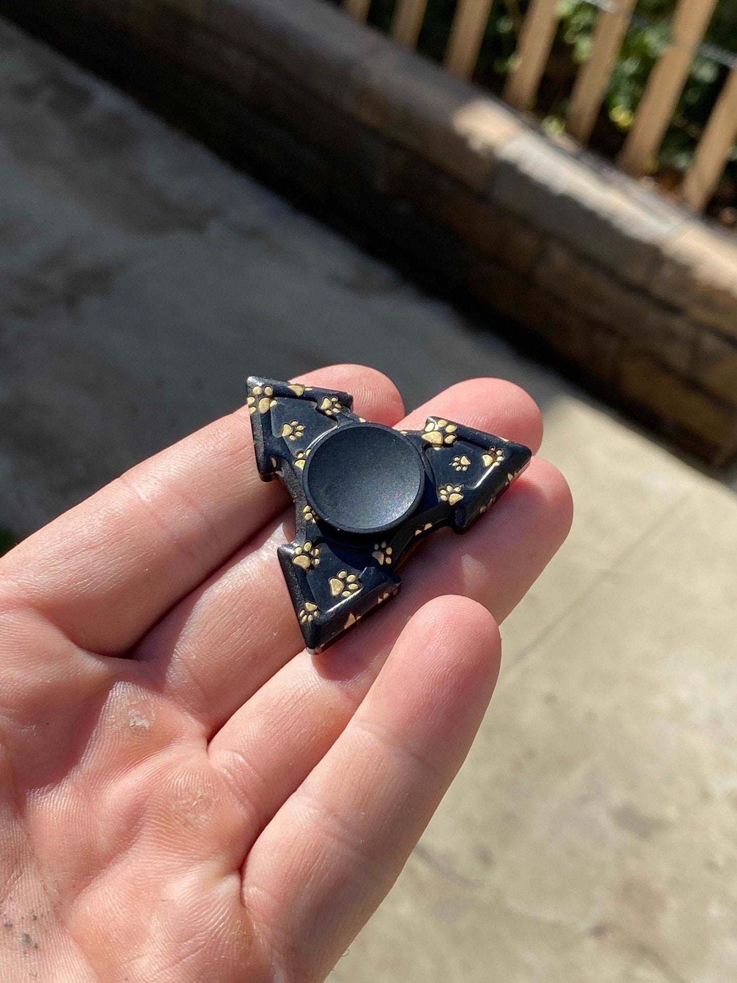 Brass Navigator Fidget Spinner